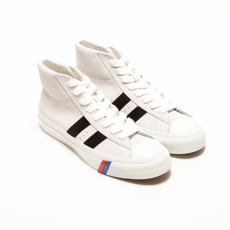 PRO-Keds C/O ROYAL PLUS SUEDE HI WHITE PN1121WH ホワイト