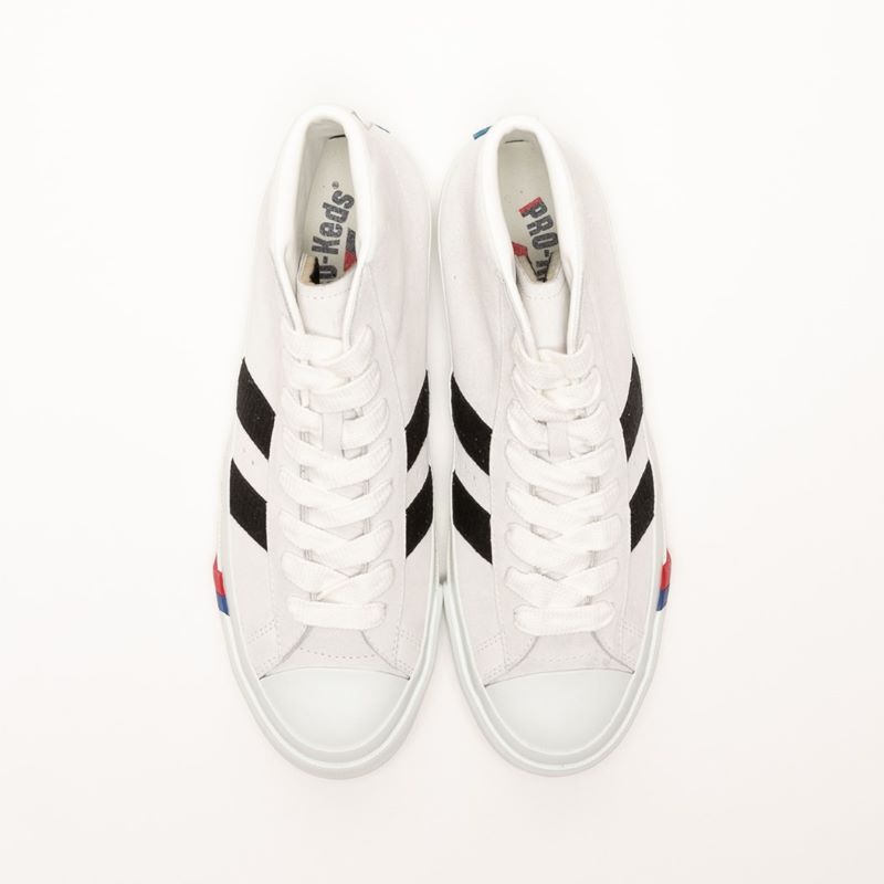 PRO-Keds C/O ROYAL PLUS SUEDE HI WHITE PN1121WH ホワイト