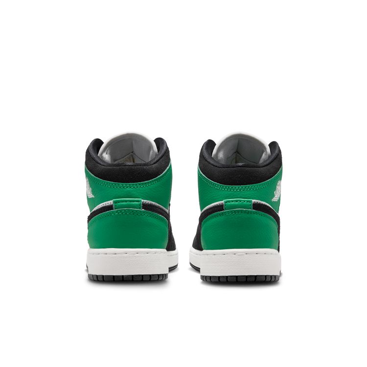 JORDAN BRAND SU26 AIR JORDAN 1 MID SE GS サミットホワイト/ブラック-ラッキーグリーン II1254-100