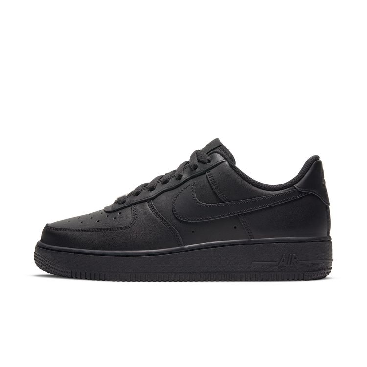 NIKE C/O NIKE WMNS AIR FORCE 1 '07  DD8959-001 ブラック/ブラック/ブラック