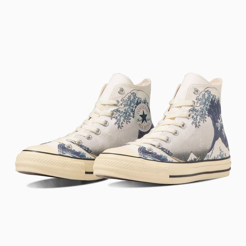 【セール30%OFF】CONVERSE 23.11.7 ALL STAR (R) UKIYOEPRINT HI ウエーブ 31310151