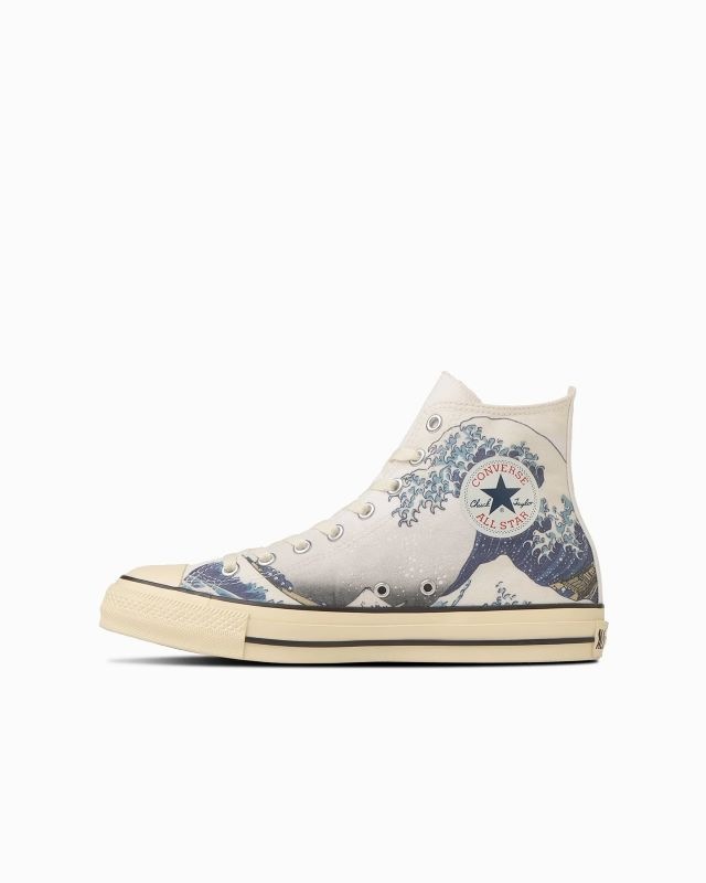 【セール30%OFF】CONVERSE 23.11.7 ALL STAR (R) UKIYOEPRINT HI ウエーブ 31310151