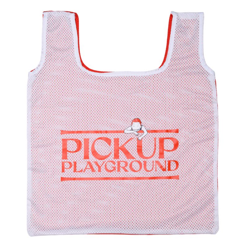 PICK UP PLAYGROUND × TACHIKARA BALL SAC BS-039 レッド/ホワイト