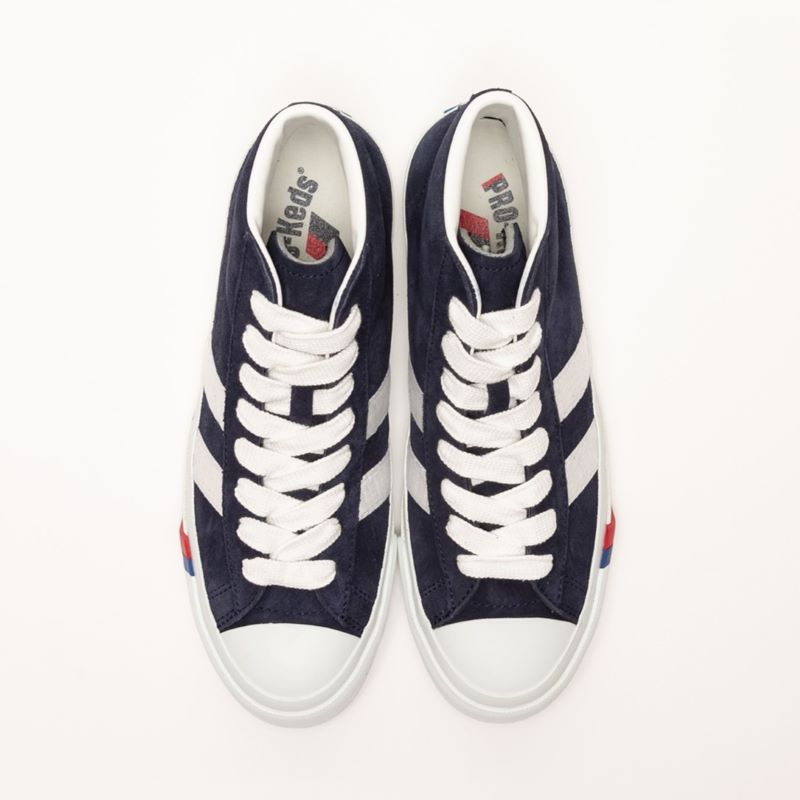 PRO-Keds C/O ROYAL PLUS SUEDE HI NAVY PN1121NV ネイビー