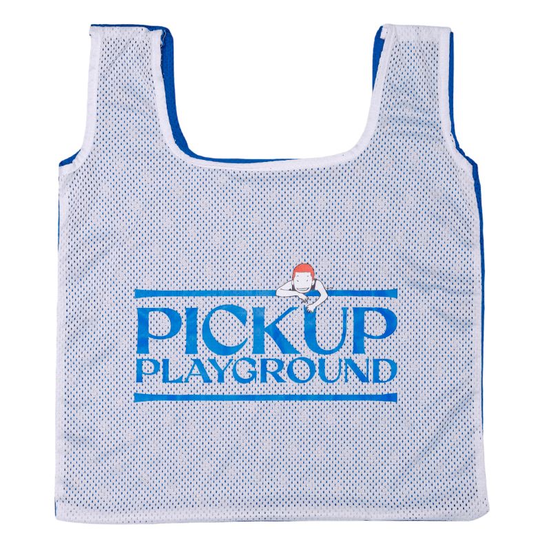 PICK UP PLAYGROUND × TACHIKARA BALL SAC BS-040 ブルー/ホワイト