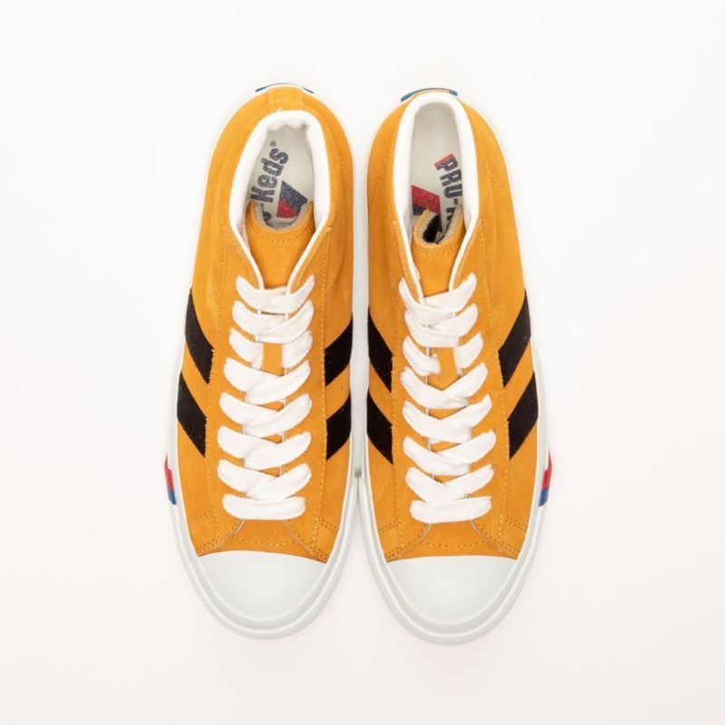 PRO-Keds C/O ROYAL PLUS SUEDE HI MUSTARD PN1121MU マスタード