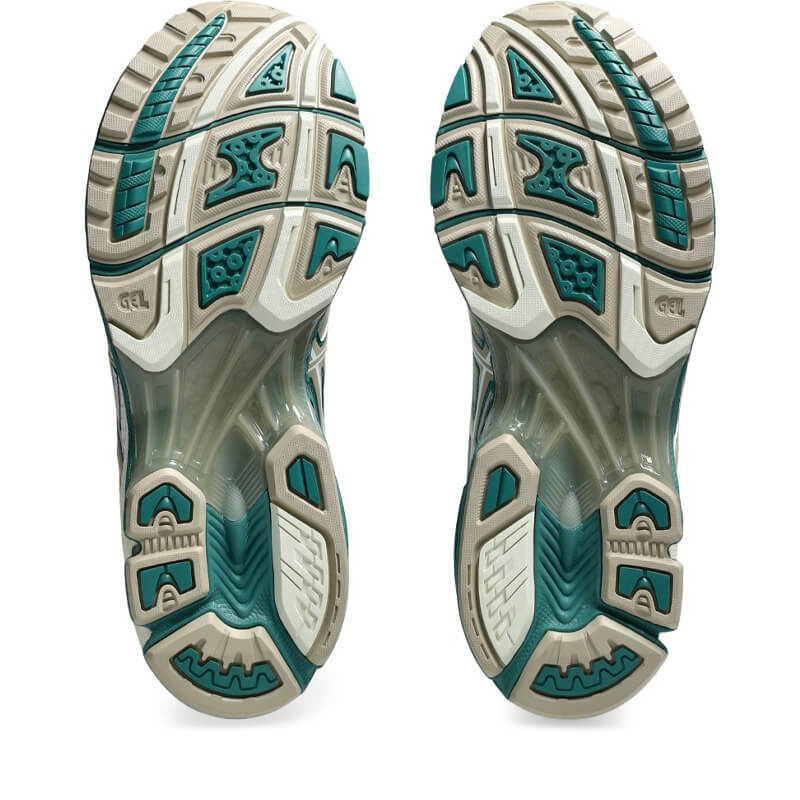 asics 25SS 5/1 GEL-NIMBUS 10.1 WHITE/RAINY LAKE 1203A543-102