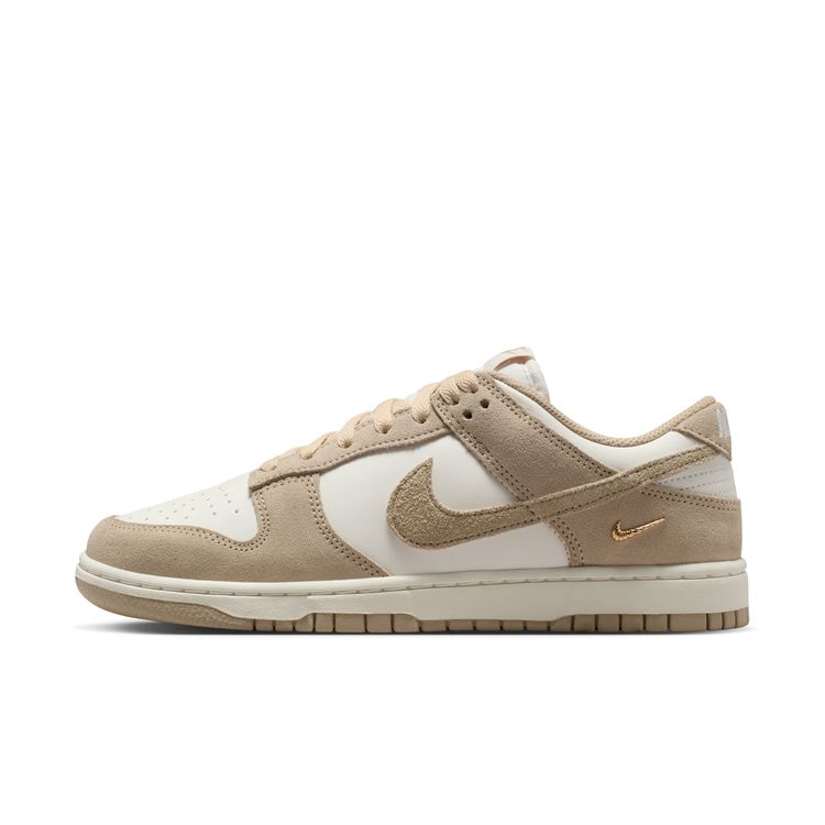 NIKE SP26 NIKE WMNS DUNK LOW セイル/リネン-ホワイト-メタリックゴールド IO4244-101