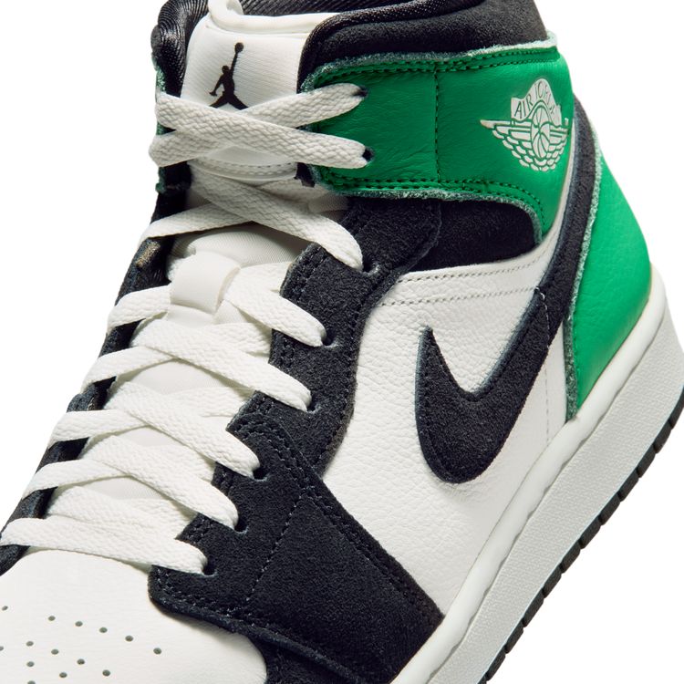 JORDAN BRAND SU26 AIR JORDAN 1 MID SE サミットホワイト/ブラック-ラッキーグリーン II9812-100