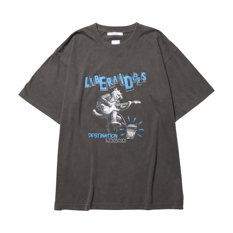 Liberaiders 26SS 5/29 POGO DANCE TEE 736132601 ホワイト 736132601-WHT チャコール 736132601-CHL