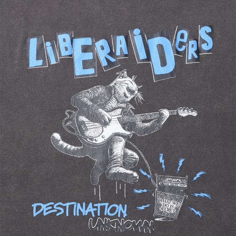 Liberaiders 26SS 5/29 POGO DANCE TEE 736132601 ホワイト 736132601-WHT チャコール 736132601-CHL
