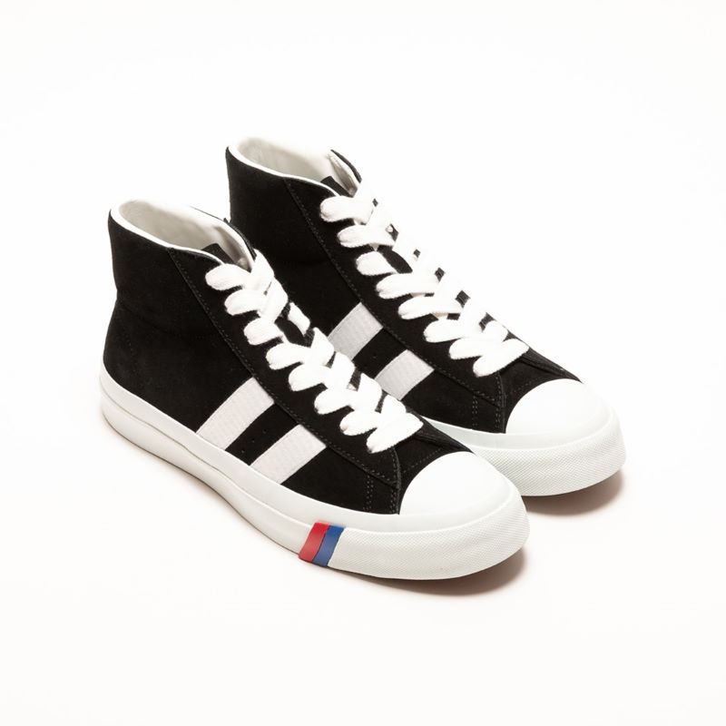 PRO-Keds C/O ROYAL PLUS SUEDE HI BLACK PN1121BK ブラック