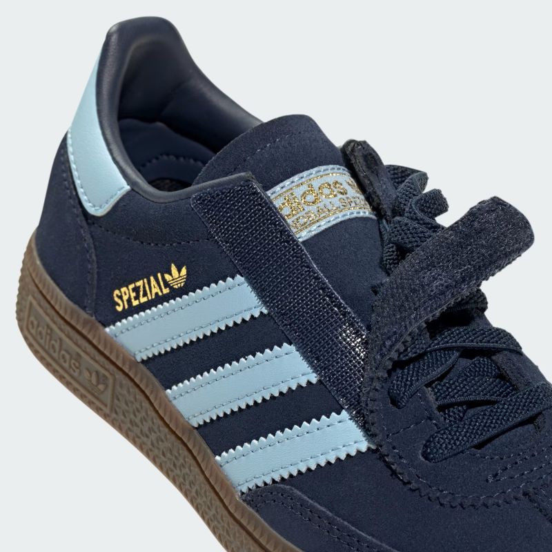 adidas 25Q3 HANDBALL SPEZIAL CF EL C カレッジネイビー/クリアスカイ/ガム JQ6380