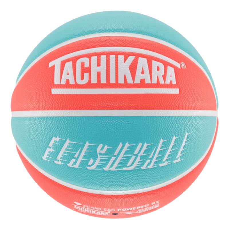 TACHIKARA BASKETBLL FLASHBALL SB7-2033 ライトアクア/ホットレッド