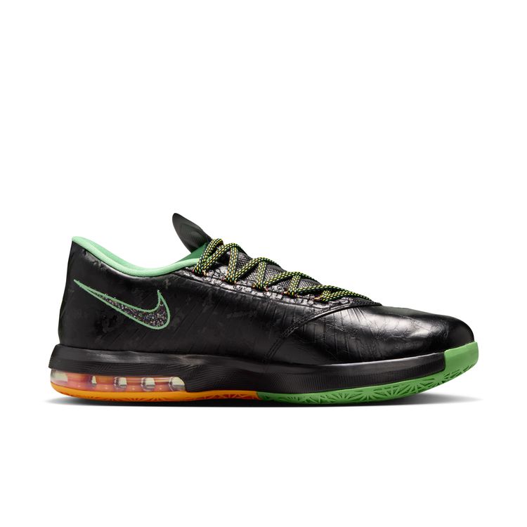 NIKE SU26 6/4 NIKE KD 6 ブラック/マルチカラーーライトルシッドグリーン IH3582-001 