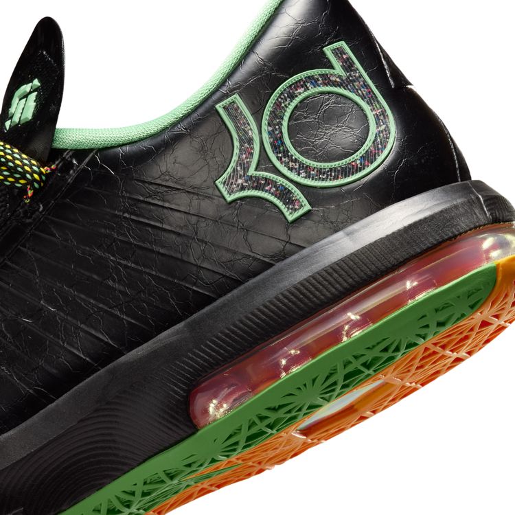 NIKE SU26 6/4 NIKE KD 6 ブラック/マルチカラーーライトルシッド