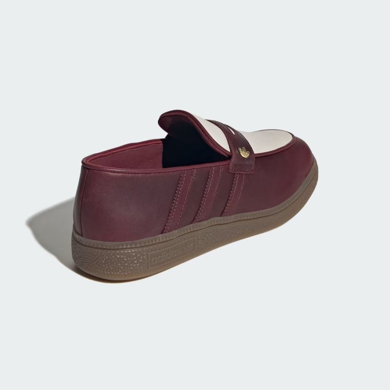 adidas 26Q3 adidas HANDBALL SPEZIAL LOAFER W シャドーレッド/クリームホワイト/ガム LA6440