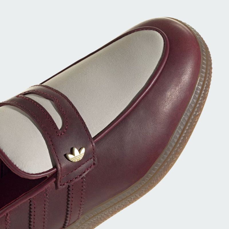 adidas 26Q3 adidas HANDBALL SPEZIAL LOAFER W シャドーレッド/クリームホワイト/ガム LA6440