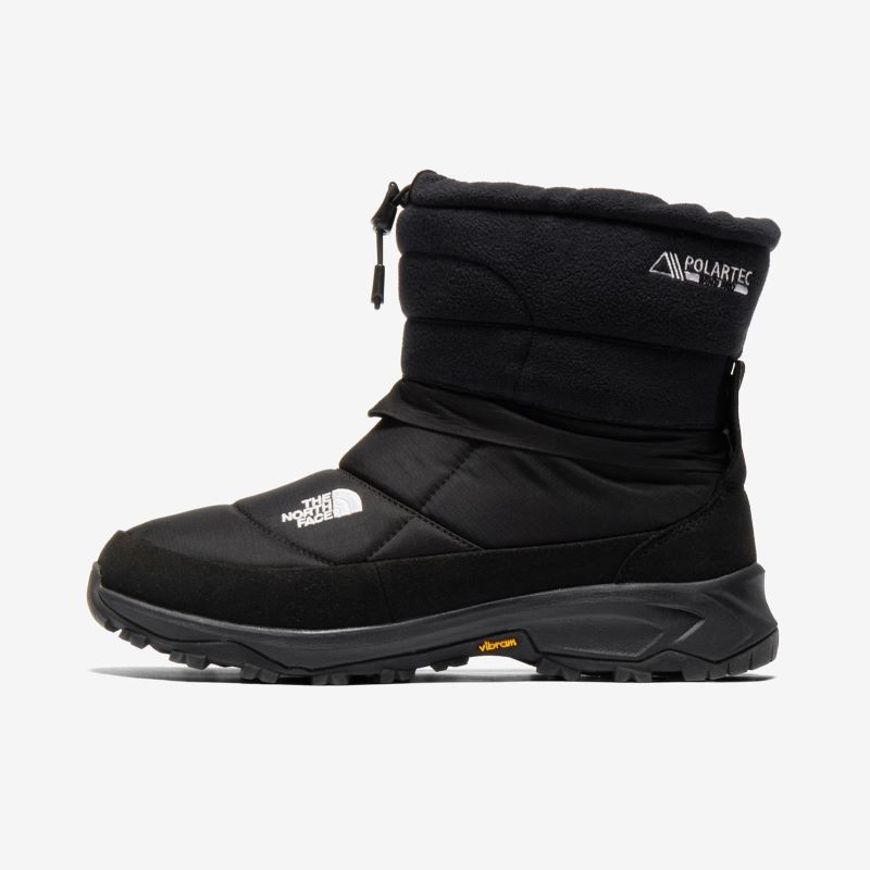 【セール30%OFF】THE NORTH FACE F24 ザ・ノースフェイス デタッチャブル ヌプシ ブーティ ポーラテック Detachable Nuptse Bootie POLARTEC TNFブラックxTNFホワイト NF52478-KW