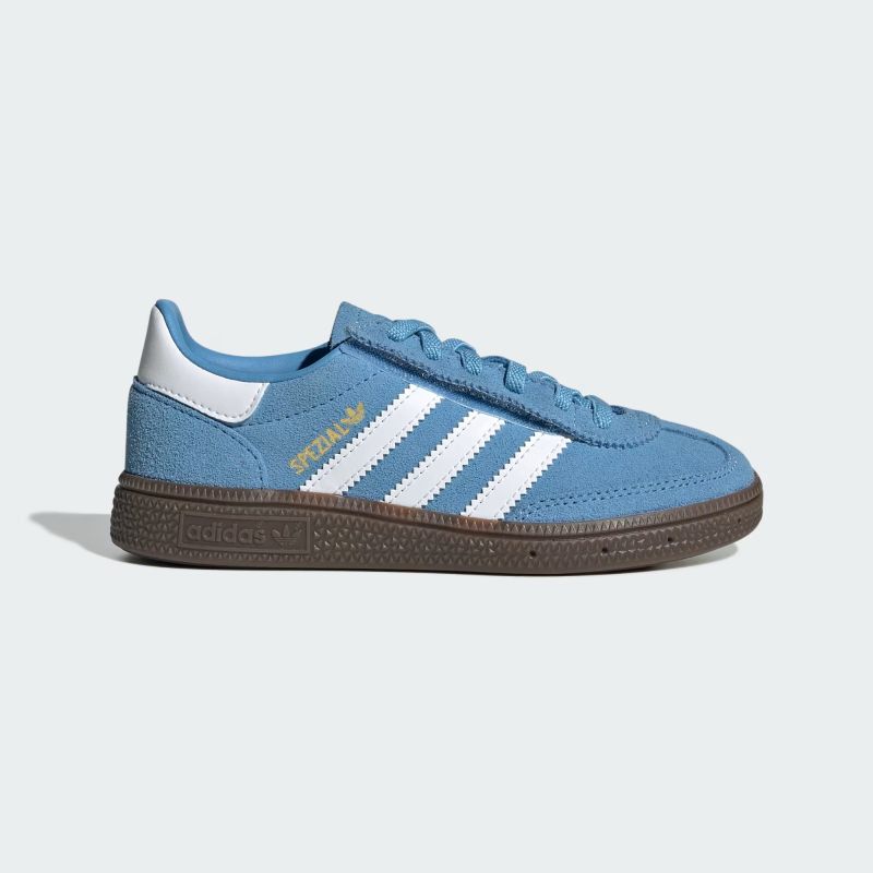 adidas 25Q3 HANDBALL SPEZIAL CF EL C ライトブルー/フットウェアホワイト/ガム JQ6381