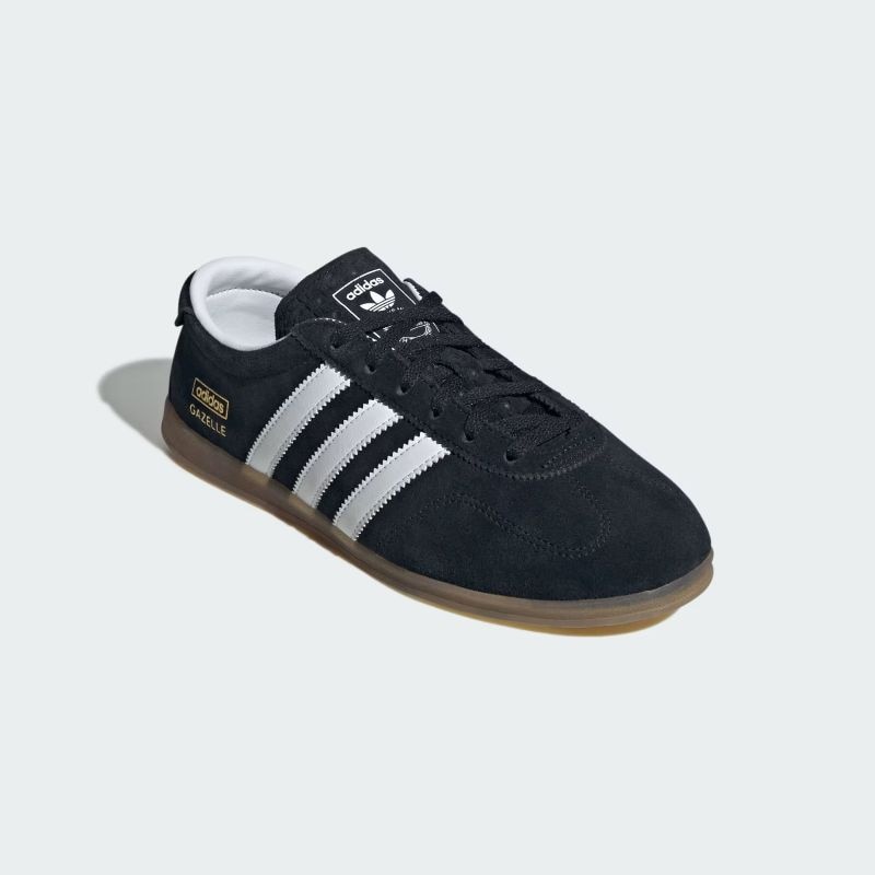 adidas 25Q3 GAZELLE LO PRO W コアブラック/フットウェアホワイト/ガム JR8886