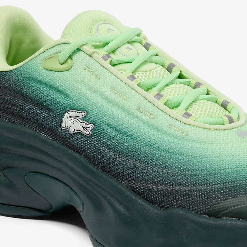 LACOSTE 25FW W SPINOR 225 2 SFA DK GRN/LT GRN 50SFA0166-1X2