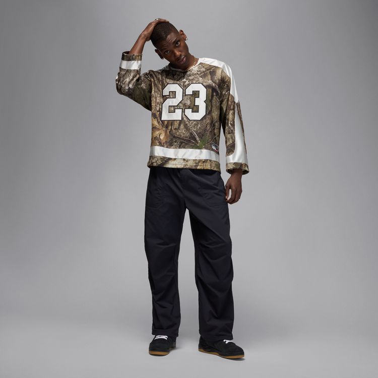 JORDAN BRAND HO25 10/1 M J BRK HOCKEY JSY RLT ミディアムオリーブ/セイル/セイル IB3964-222