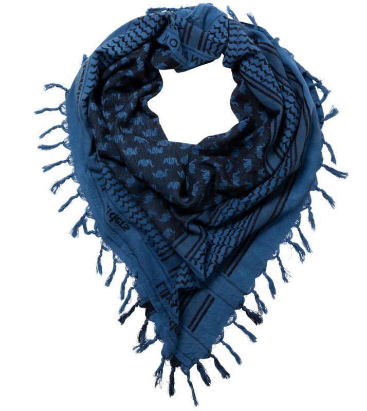 Liberaiders 25AW 10/17 UNEVEN DYED LR JACQUARD STOLE 779062503 779062503-BLU ブルー