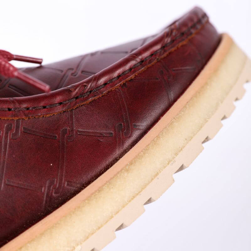 Clarks AW25 1/24 M Wallabee Scout Burgundy -Starcow- 26186060