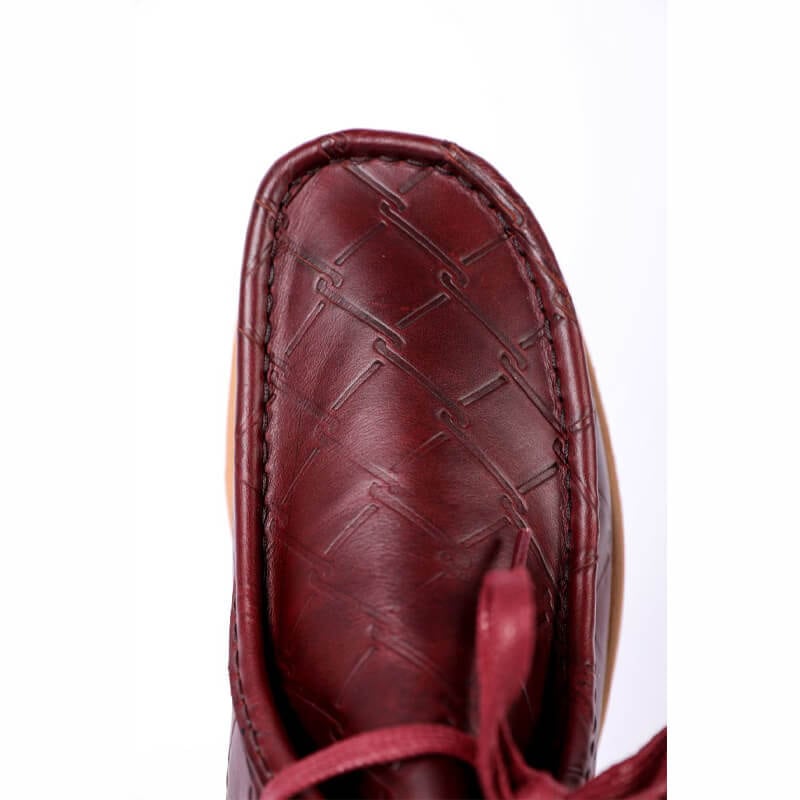 Clarks AW25 1/24 M Wallabee Scout Burgundy -Starcow- 26186060