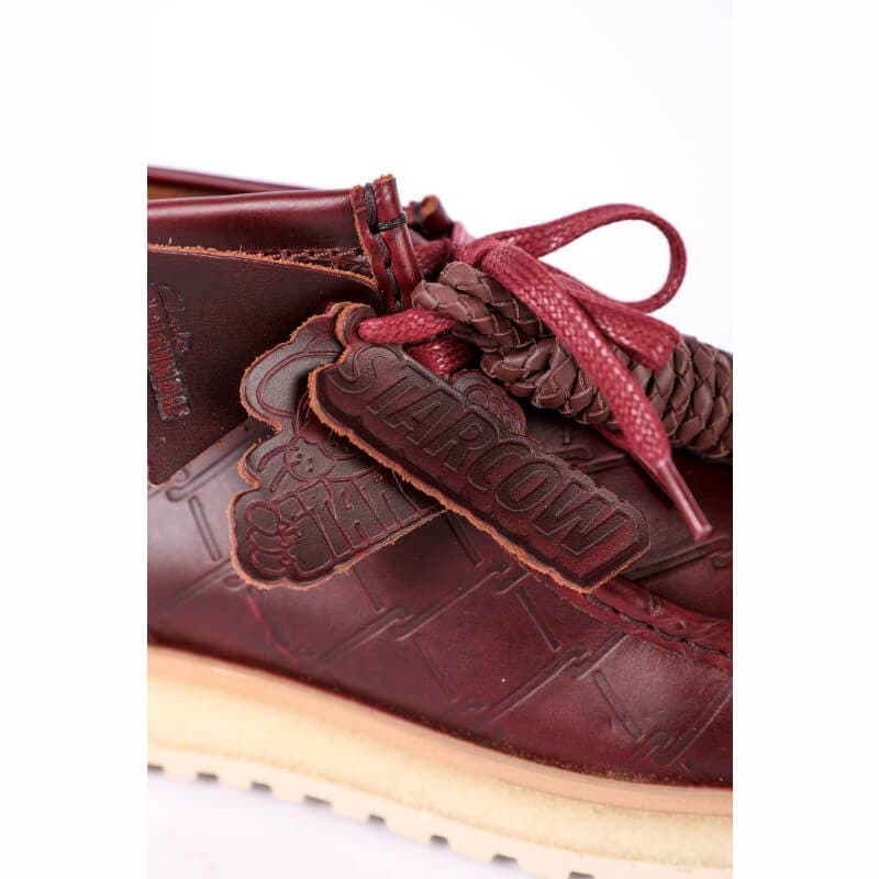 Clarks AW25 1/24 M Wallabee Scout Burgundy -Starcow- 26186060