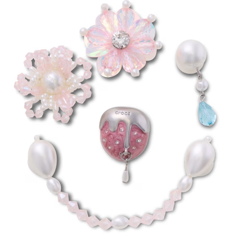 crocs 26Q3 Jibbitz charms Cutesy Strawberry 5 Pack Multi 10019285