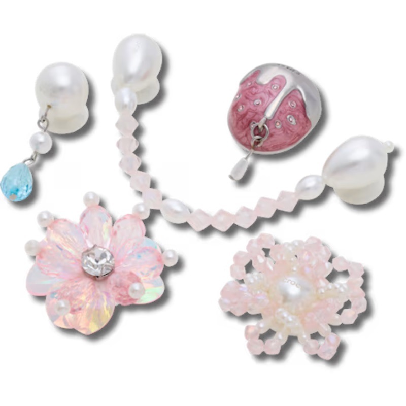 crocs 26Q3 Jibbitz charms Cutesy Strawberry 5 Pack Multi 10019285