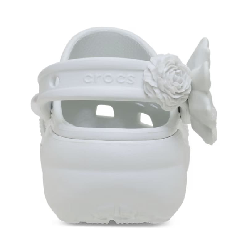 crocs 25Q2 CLASSIC PLATFORM BOUQUET CLOG Moonlight 211292