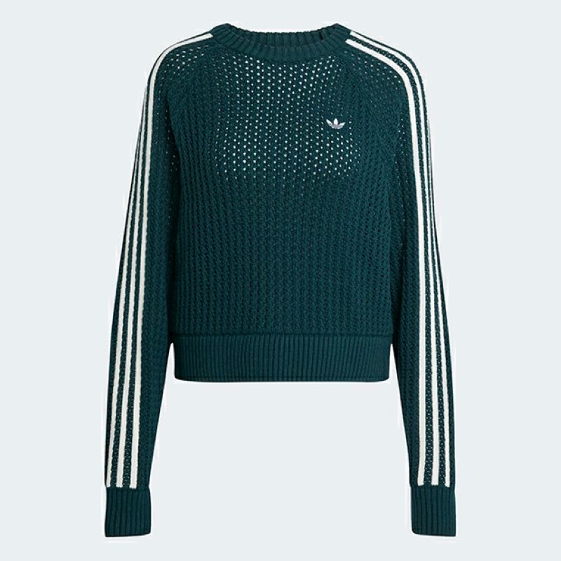 adidas 25Q4 KNITTED CREW オーロラアイビー JX5247