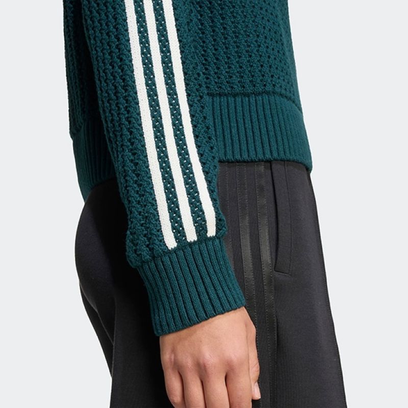 adidas 25Q4 KNITTED CREW オーロラアイビー JX5247