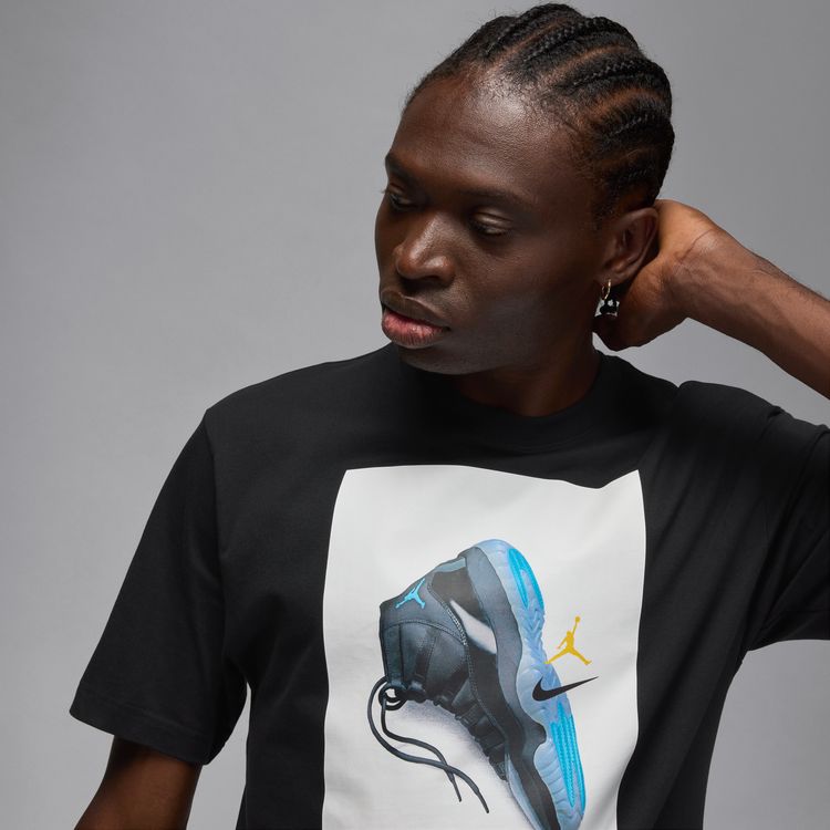 JORDAN BRAND HO25 11/1 M J BRK AJ11 AD GFX SS CREW ブラック IM6503-010