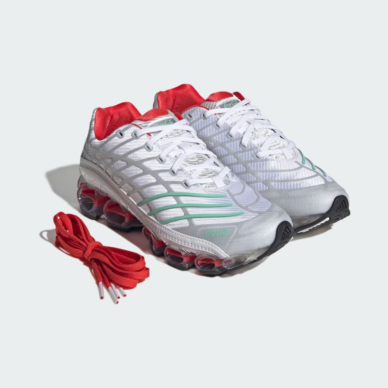adidas 26Q3 6/6 adidas MEGARIDE F50 COCA COLA クラウドホワイト/アイスグリーン/シルバーメタリック KH6896