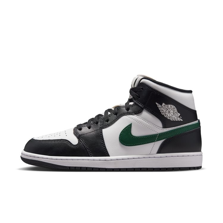 JORDAN BRAND FA26 AIR JORDAN 1 MID ブラック/サミットホワイト-ゴルジュグリーン DQ8426-004