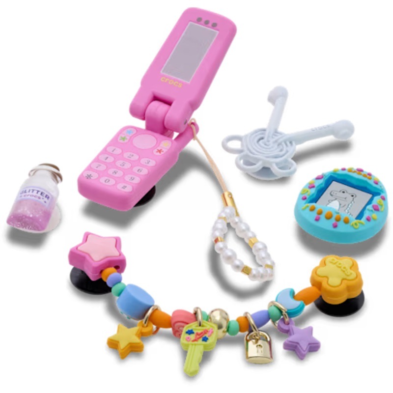 crocs 26Q3 Jibbitz charms Girly Junk Drawer 5 Pack Multi 10019342