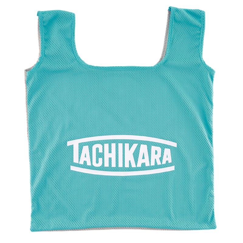 【ボールバッグ/ボールサック】TACHIKARA 23 タチカラアクセサリー ORIGINAL BALL SAC BS-044 ライトアクア/グレー