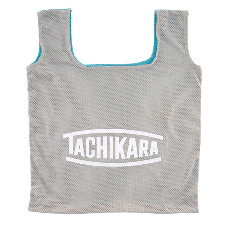 【ボールバッグ/ボールサック】TACHIKARA 23 タチカラアクセサリー ORIGINAL BALL SAC BS-044 ライトアクア/グレー