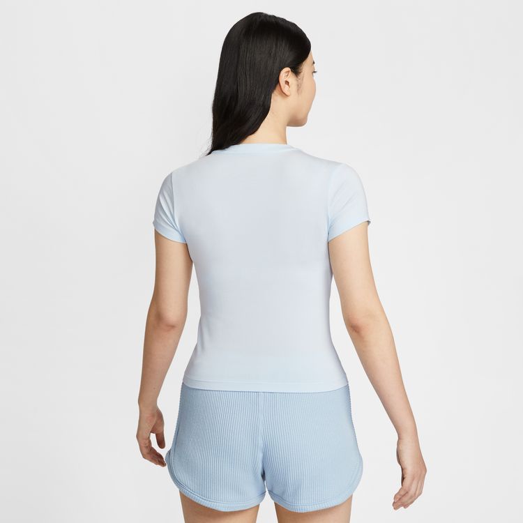 NIKE SU25 AS W NSW NK CHLL KNIT TEE ブルーティント HF9723-423