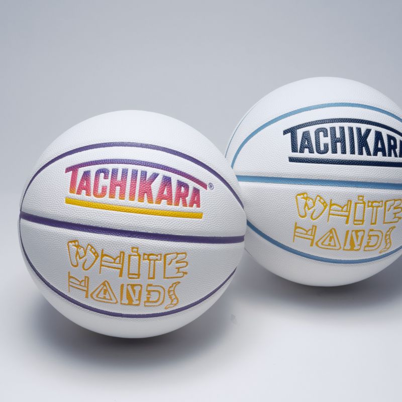 TACHIKARA BASKETBALL WHITE HANDS SB7-2036 ホワイト/パープル