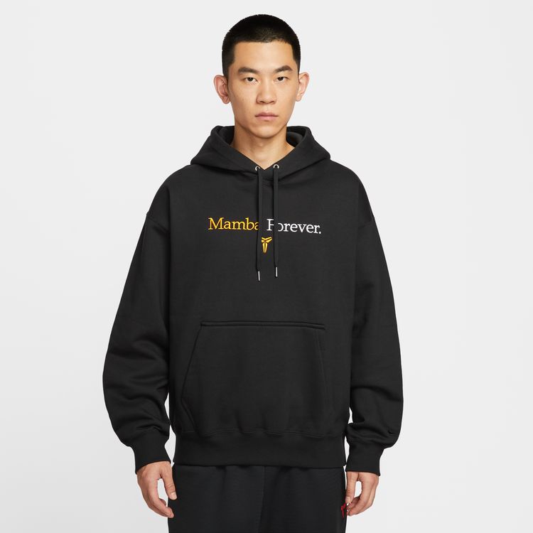 NIKE HO25 10/1 NIKE KOBE FOREVER FLC L/S HO ブラック/ユニバーシティゴールド IB0012-010