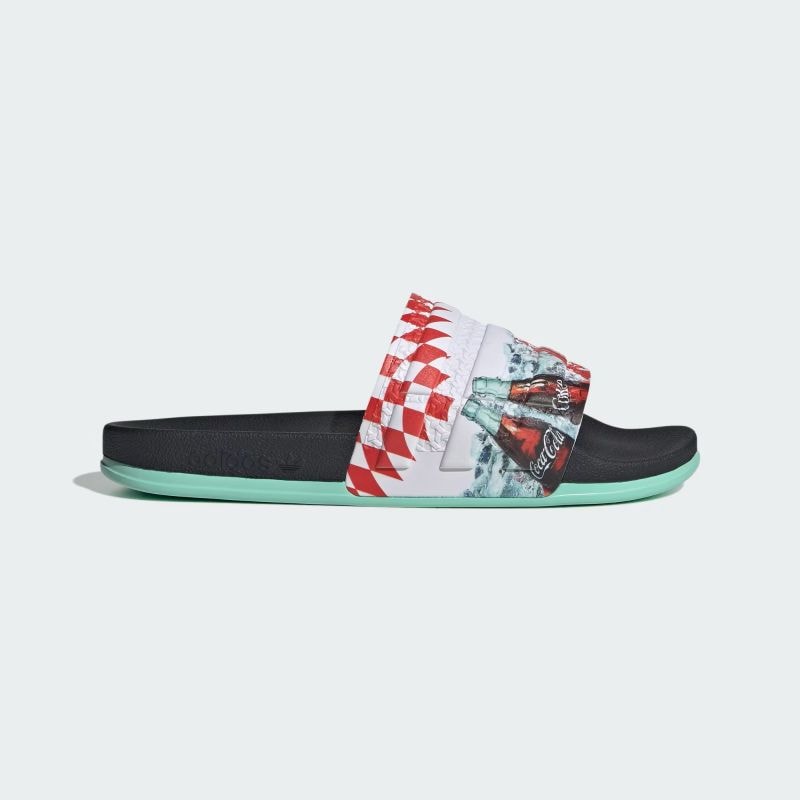 adidas 26Q3 6/6 adidas ADILETTE OG CF COCA-COLA コアブラック/フットウェアホワイト/ノーン KH6903