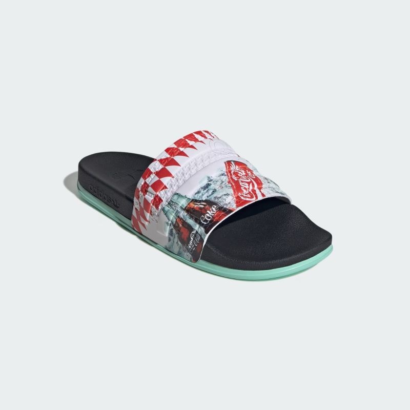 adidas 26Q3 6/6 adidas ADILETTE OG CF COCA-COLA コアブラック/フットウェアホワイト/ノーン KH6903