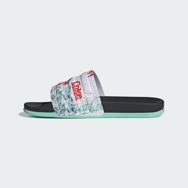 adidas 26Q3 6/6 adidas ADILETTE OG CF COCA-COLA コアブラック/フットウェアホワイト/ノーン KH6903