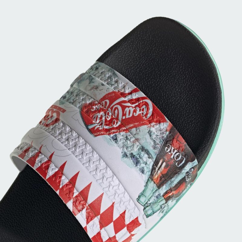 adidas 26Q3 6/6 adidas ADILETTE OG CF COCA-COLA コアブラック/フットウェアホワイト/ノーン KH6903