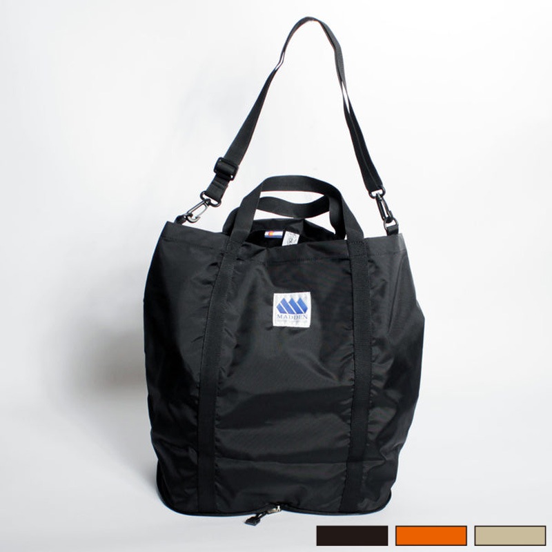 【送料無料】【バック/トートバッグ/パッカブル】MADDEN C/O メデン バッグ  ファニー トートバッグ 20リッター FUNNY TOTE BAG 20L 全3色 MDPM-01 メンズ レディースバッグ ブラック オレンジ ベージュ